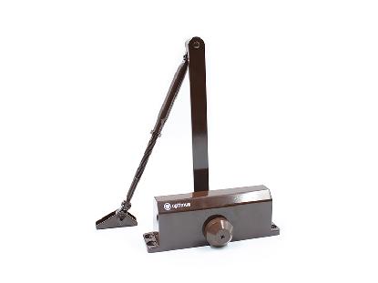 Optimus DC-85 НО (коричневый)  Доводчик до 85 кг